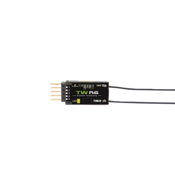 FrSky R6 Mini 2.4G Dual 6 Channels Accessory for Fixed Wing Drones 2.4GHz Racing Drone Parts Plastic Remote Bag